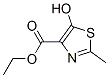 4-Thiazolecarboxylicacid,5-hydroxy-2-methyl-,ethylester(9ci) Structure,343330-40-5Structure