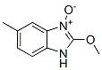 1H-benzimidazole,2-methoxy-5-methyl-,3-oxide(9ci) Structure,343332-46-7Structure