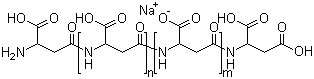 Poly-l-aspartic acid sodium salt Structure,34345-47-6Structure