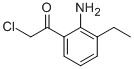 Ethanone,1-(2-amino-3-ethylphenyl)-2-chloro-(9ci) Structure,343791-43-5Structure