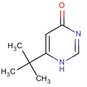 6-(叔丁基)嘧啶-4-醇結(jié)構(gòu)式_3438-49-1結(jié)構(gòu)式