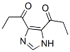 1-Propanone,1,1-(1h-imidazole-4,5-diyl)bis-(9ci) Structure,343855-87-8Structure