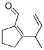 1-Cyclopentene-1-carboxaldehyde, 2-(1-methyl-2-propenyl)- (9ci) Structure,343865-09-8Structure