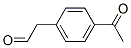 Benzeneacetaldehyde,4-acetyl-(9ci) Structure,343866-28-4Structure