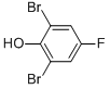 2,6-Dibromo-4-fluorophenol Structure,344-20-7Structure