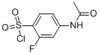 4-(Acetylamino)-2-fluorobenzenesulfonyl chloride Structure,344-70-7Structure