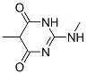 4,6(1H,5h)-pyrimidinedione,5-methyl-2-(methylamino)-(9ci) Structure,344255-91-0Structure