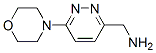 3-Pyridazinemethanamine, 6-(4-morpholinyl)- Structure,344413-28-1Structure