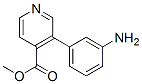 3-(3-Aminophenyl)-4-pyridinecarboxylicacidmethylester Structure,344450-40-4Structure