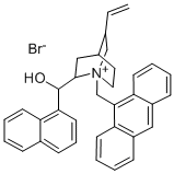 N-(9-anthracenemethyl)cinchonidiniumbromide Structure,344452-66-0Structure