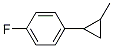 Benzene,1-fluoro-4-(2-methylcyclopropyl)-(9ci)Structure,344747-79-1Structure Benzene,1-fluoro-4-(2-methylcyclopropyl)-(9ci) Structure,344747-79-1Structure