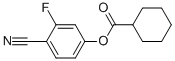 Cyclohexanecarboxylic acid,4-cyano-3-fluorophenyl ester Structure,344749-25-3Structure