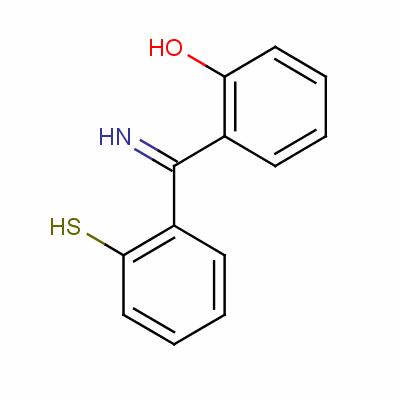 水楊醛縮氨基-2-硫酚結構式_3449-05-6結構式