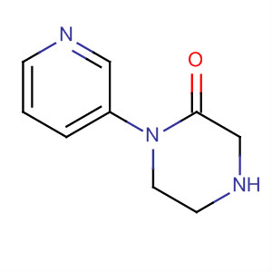 Piperazinone,1-(3-pyridinyl)-(9ci) Structure,345311-00-4Structure