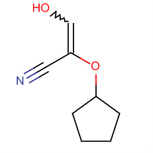 2-Propenenitrile,2-(cyclopentyloxy)-3-hydroxy-(9ci) Structure,345581-24-0Structure