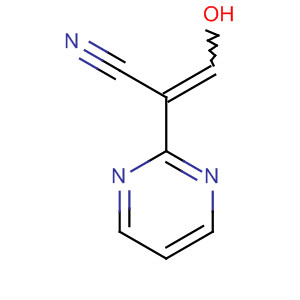 2-Pyrimidineacetonitrile,alpha-(hydroxymethylene)-(9ci) Structure,345581-36-4Structure