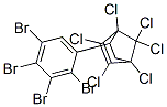 1,2,3,4,7,7-Hexachloro-5-(tetrabromophenyl)bicyclo[2.2.1]hept-2-ene Structure,34571-16-9Structure