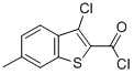 3-CHLORO-6-METHYL-BENZO[B]THIOPHENE-2-CARBONYL CHLORIDE Structure,34576-87-9Structure