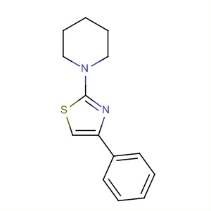 1-(4-Phenyl-2-thiazolyl)piperidine Structure,34587-25-2Structure