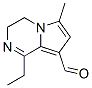 Pyrrolo[1,2-a]pyrazine-8-carboxaldehyde, 1-ethyl-3,4-dihydro-6-methyl- (9ci) Structure,345892-11-7Structure