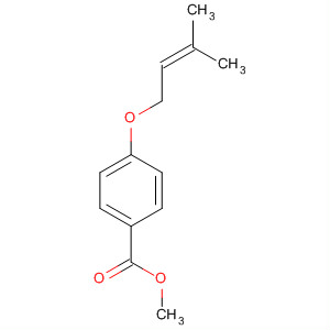 Methyl 4-(3-methylbut-2-enyloxy)benzoate Structure,34593-50-5Structure