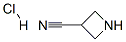 3-Azetidinecarbonitrile, hydrochloride Structure,345954-83-8Structure