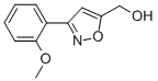 [3-(2-Methoxyphenyl)isoxazol-5-yl]methanol Structure,345967-78-4Structure