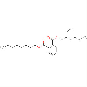 2-Ethylhexyl n-octyl phthalate Structure,3461-26-5Structure