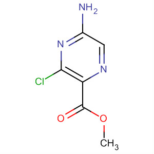 Methyl 5-amino-3-chloropyrazine-2-carboxylate Structure,34617-66-8Structure