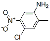 4-Chloro-5-nitro-2-toluidine Structure,34648-99-2Structure