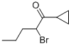 2-Bromo-1-cyclopropylpentan-1-one Structure,34650-67-4Structure