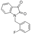 1-(2-Fluorobenzyl)-1H-indole-2,3-dione Structure,346640-52-6Structure