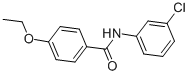 N-(3-chlorophenyl)-4-ethoxybenzamide Structure,346692-88-4Structure