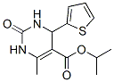 5-Pyrimidinecarboxylicacid,1,2,3,4-tetrahydro-6-methyl-2-oxo-4-(2-thienyl)-,1-methylethylester(9ci) Structure,346716-72-1Structure