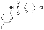 N-(4-chlorophenyl)sulfonyl (4-iodo)aniline Structure,346718-87-4Structure