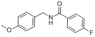 4-Fluoro-N-(4-methoxybenzyl)benzamide Structure,346725-04-0Structure