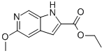 5-Methoxy-1h-pyrrolo[2,3-c]pyridine-2-carboxylic acid ethyl ester Structure,3469-63-4Structure