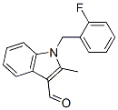 1-(2-Fluorobenzyl)-2-methyl-1H-indole-3-carbaldehyde Structure,347323-87-9Structure