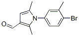 1-(4-Bromo-3-methylphenyl)-2,5-dimethyl-1H-pyrrole-3-carbaldehyde Structure,347331-84-4Structure