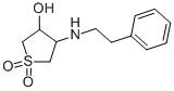 1,1-Dioxo-4-phenethylamino-tetrahydro-1lambda6-thiophen-3-ol Structure,347364-75-4Structure