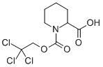 1-[(2,2,2-Trichloroethoxy)carbonyl]-piperidine-2-carboxylic acid Structure,347386-19-0Structure