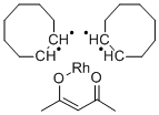 Acetylacetonatobis(cyclooctene)rhodium(I) Structure,34767-55-0Structure