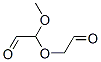 Methoxy(2-oxoethoxy)acetaldehyde Structure,34786-50-0Structure