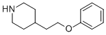 4-(2-Phenoxyethyl)piperidine Structure,347873-67-0Structure