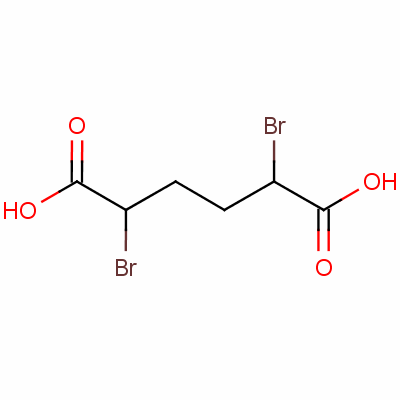 2,5-二溴己二酸結(jié)構(gòu)式_3479-85-4結(jié)構(gòu)式