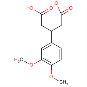 3-(3,4-Dimethoxyphenyl)glutaric acid Structure,34811-27-3Structure