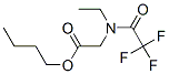 N-ethyl-n-(trifluoroacetyl)glycine butyl ester Structure,34815-10-6Structure