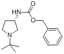 Benzyl (s)-1-tert-butylpyrrolidin-3-ylcarbamate Structure,348165-29-7Structure