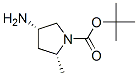 1-Pyrrolidinecarboxylic acid, 4-amino-2-methyl-, 1,1-dimethylethyl ester, (2s,4r)- (9ci) Structure,348165-60-6Structure