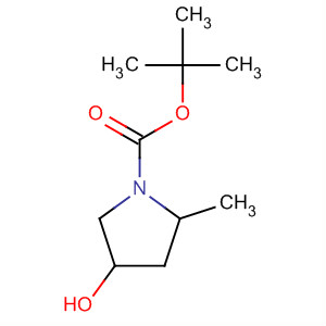 (2R,4s)-4-hydroxy-2-methyl-pyrrolidine-1-carboxylic acid tert-butyl ester Structure,348165-62-8Structure